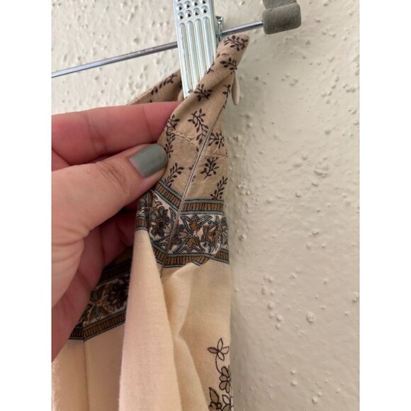 New York & Company  Paisley Sequined A-Line Skirt Size 6 Bohemian Gipsy - Picture 11 of 15